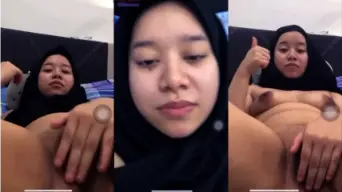 Ukhti Fatin Amira Yang Menggoda Di Video Viral 01