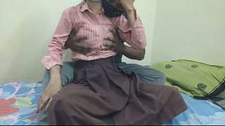 Cewek Kampus India Digebukin Kontol Pacar Di Kamar, Crot Penuh