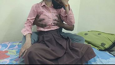 Cewek Kampus India Digebukin Kontol Pacar Di Kamar, Crot Penuh