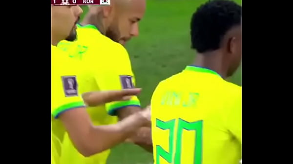 Brasil Ngebokongin Korea Live!!! Neymar Sama Gengnya Pesta Panas Sampe Merembek