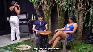 Ssst, Jangan Berisik! – Ibu Tiri Ngewe Pacar Anak Perempuannya Diam-diam – Big Jackson & Lina Henao
