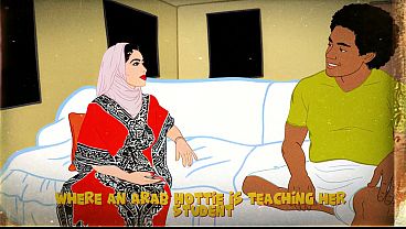 Tutorial Arab Montok Bokong Gede Ngajarin Murid Trik-trik Baru Yang Bikin Basah