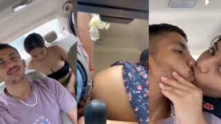 Cewek Genit Ajak Pacarnya Main Di Mobil, Nikmatin Seks Liar Di Luar Ruangan.