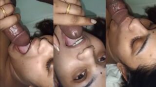 Ibu Mertua Seksi Ngeblowjob Dalem Banget Ke Suami Temennya