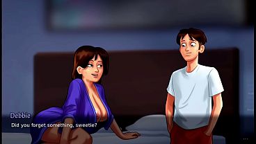 Ibu Tiri Gak Ketinggalan Lihat Reaksi Aku (18+)