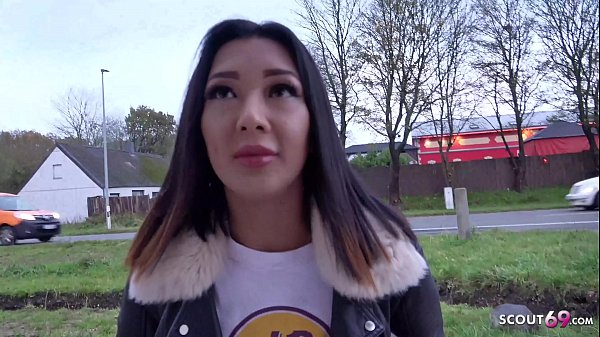 German Scout Gila, Anak Thai Kitty Dari Flensburg Di Casting Jalanan Asli Dientot Sampe Merempek