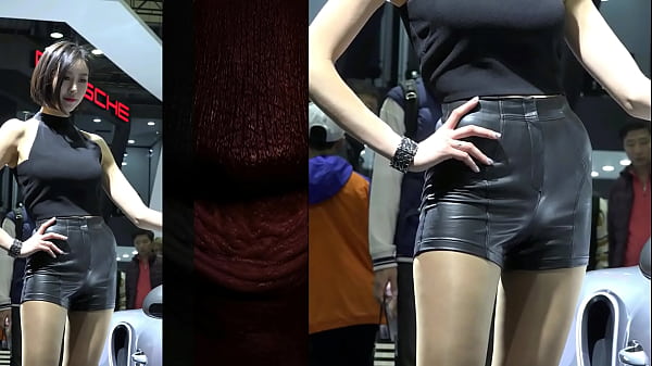 Gadis China Goyang-goyang Pakai Hotpants Kulit Bikin Meleleh, Bikin Pengen Gigit.