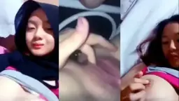 Tiktok Jilbab Abg Cantik Colmek Sampai Basah